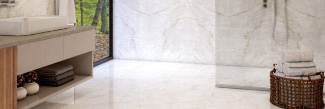Light calacatta marble texture detail for kitchen and bathroom inspiration
