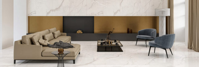 Elegant calacatta marble wall and floor design inspiration for luxury bathrooms